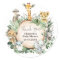 Safari Jungle Wild Animals Greenery Baby Shower