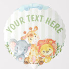 Safari Jungle Zoo Animals Balloon