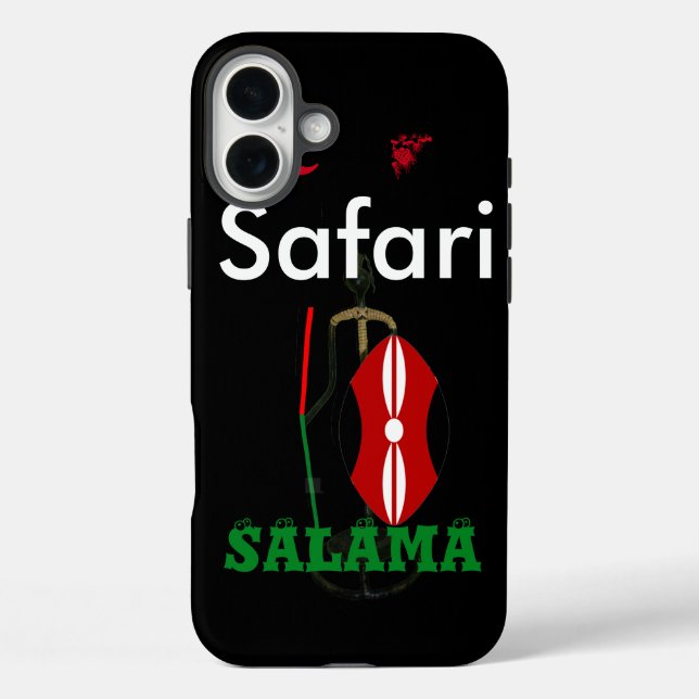 Safari Kenya Colours Case-Mate iPhone Case (Back)