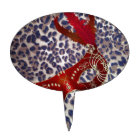Safari Leopard Print Venice masquerade Mask