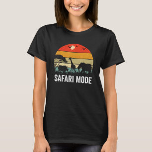 Safari Mode Zoo Kids Safari Animal Wildlife Anima T-Shirt