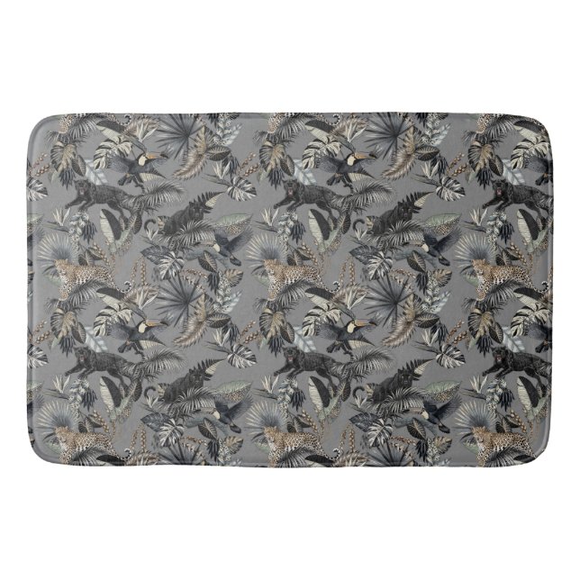 Safari Oasis Bath Mat (Front)