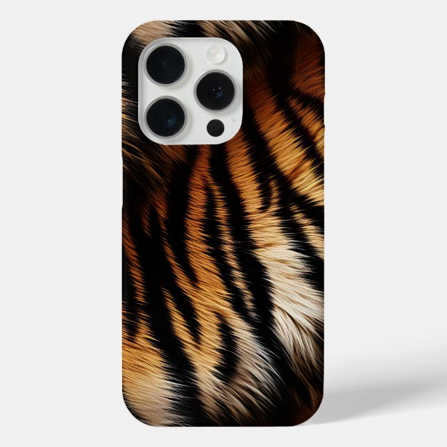 Safari Orange Black Tiger Case-Mate iPhone Case (Back)