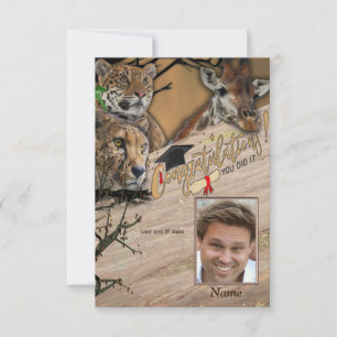 Safari Outdoor RSVP Card