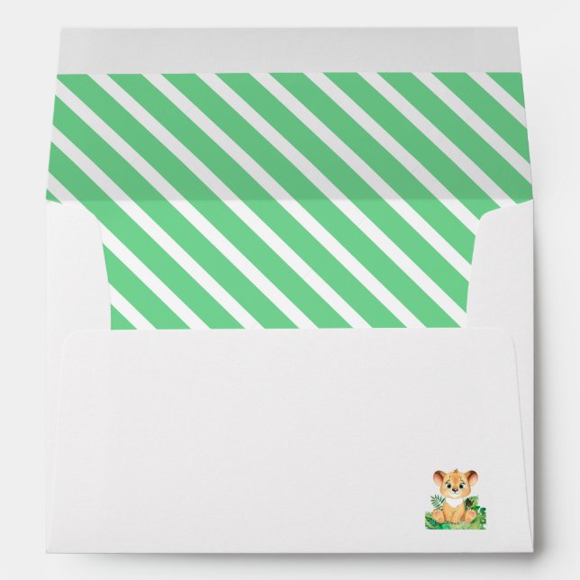 Safari Party  Envelope (Back (Bottom))