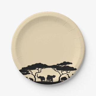 Safari Party Plates