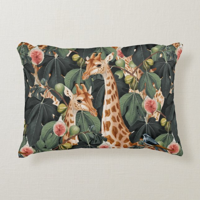 Safari Pattern Decorative Cushion (Front)