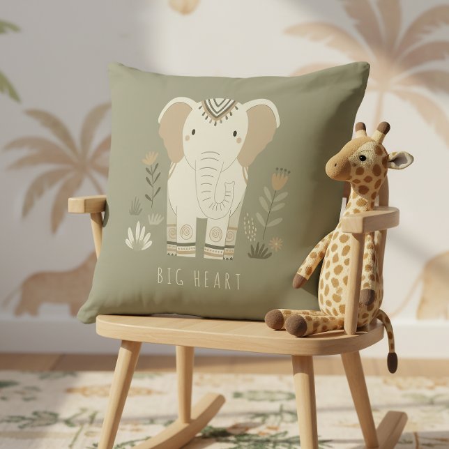 Safari Portraits Elephant ID1264 Cushion (Creator Uploaded)