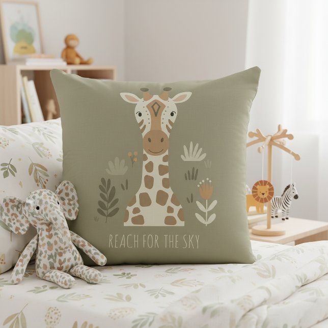 Safari Portraits Giraffe ID1264 Cushion (Creator Uploaded)