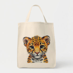 Safari Spirit Cheetah Cub Tote Bag