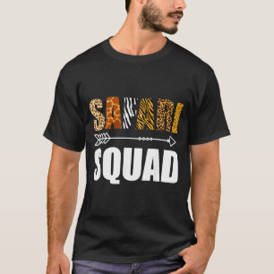 Safari Squad African Family Vacation Summer Vacay T-Shirt