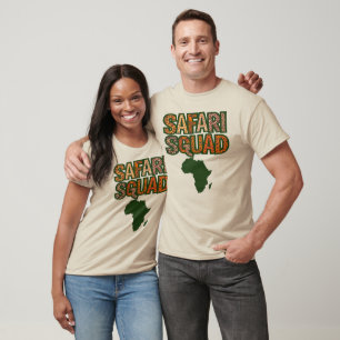 Safari Squad, African Safari Gift T-Shirt