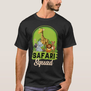 Safari Squad Zoo Animals T-Shirt