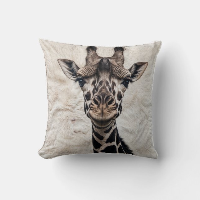 Safari Style: Giraffe Kilim Pillows  (Front)