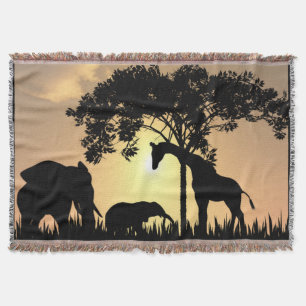 Safari throw blanket
