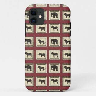 Safari Tiles iPhone 11 Case