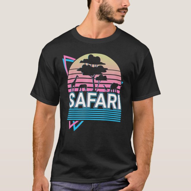Safari Tour Guide Africa 1 T-Shirt (Front)