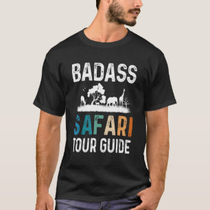 Safari Tour Guide   Nature Fanatic Jungle Safari T-Shirt