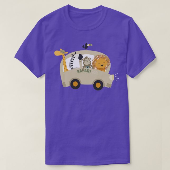 Safari Tour T-Shirt (Design Front)