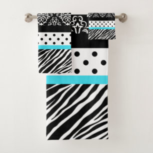 Safari: Turquoise Bath Towel Set