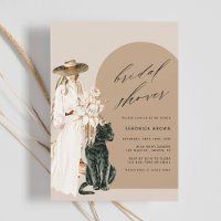 Safari Wild Leopard Boho Lady Bridal Shower