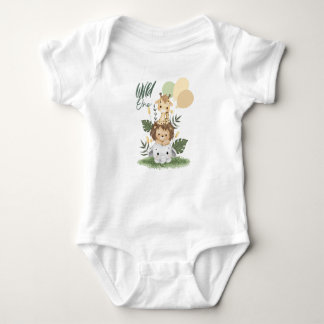 Safari Wild One Baby Bodysuit! Baby Bodysuit