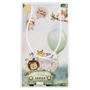 Safari Zoo Birthday Small Gift Bag