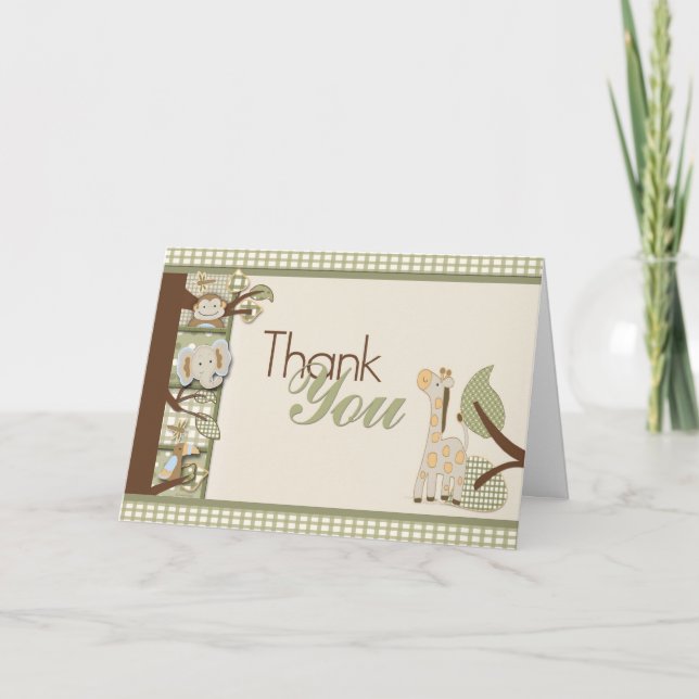 Safarri thank you cards (Front)