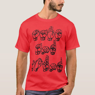 Safe and Sound in ASL T-Shirt