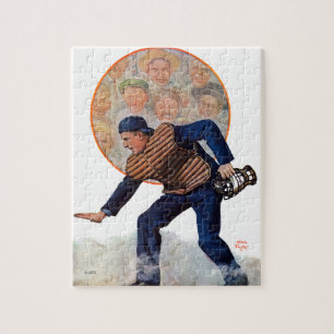 Safe at the Plate Jigsaw Puzzle