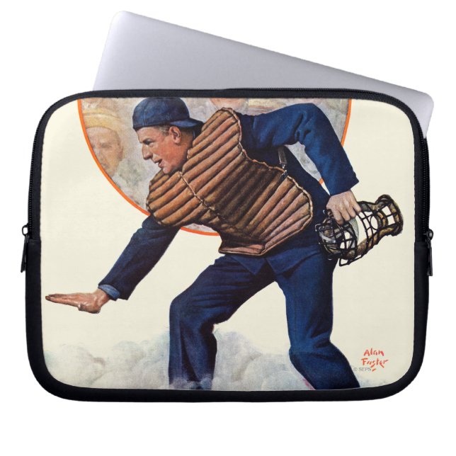 Safe at the Plate Laptop Sleeve (Front)