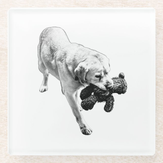 Safe Delivery Glass Coaster (Front)