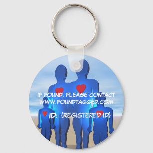 Safe Family Key Chain