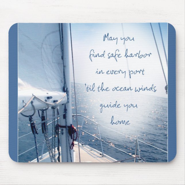 Safe Harbour Mouse Pad (Front)
