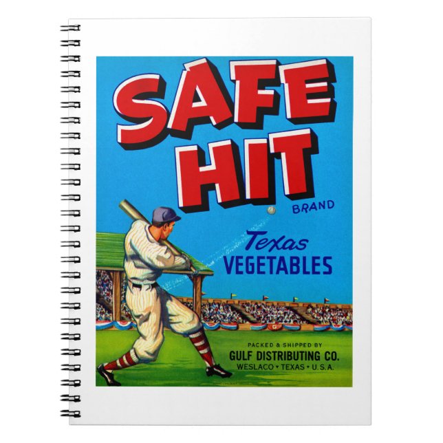 Safe Hit Notebook (Front)