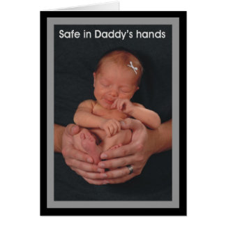 Safe in Daddy's hands