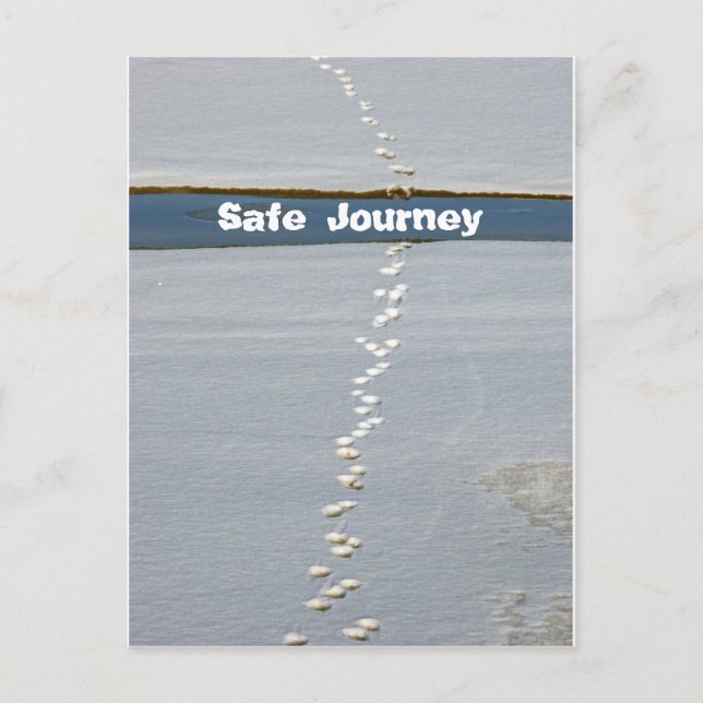Safe Journey Postcard (Front)