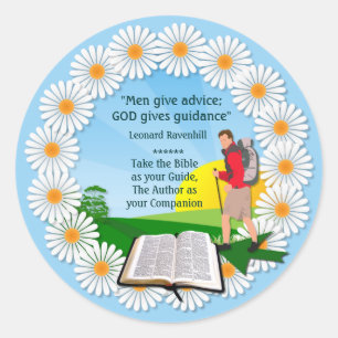 Safe Journey  ~ Round Stickers # 2