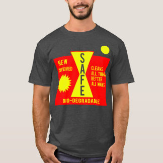 SAFE laundry detergent from the Brady Bunch T-Shirt