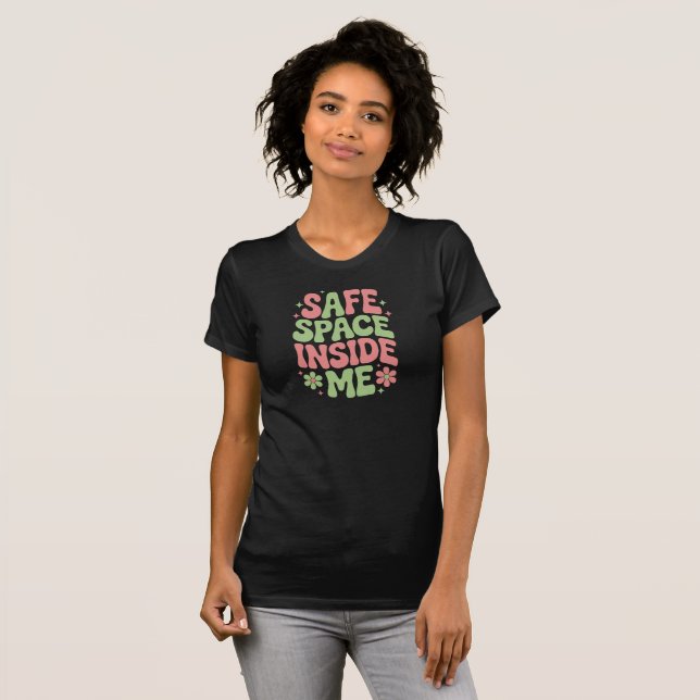 Safe Space Self-Care  T-Shirt (Front Full)