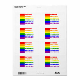 Safe Space Sticker LGBTQ+ decal