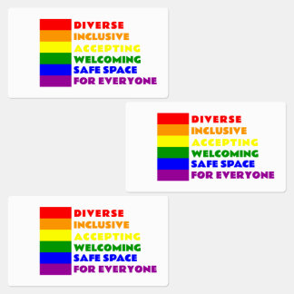 Safe Space Sticker LGBTQ+ decal