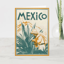 Safe Travels - Mexico Illustration Card