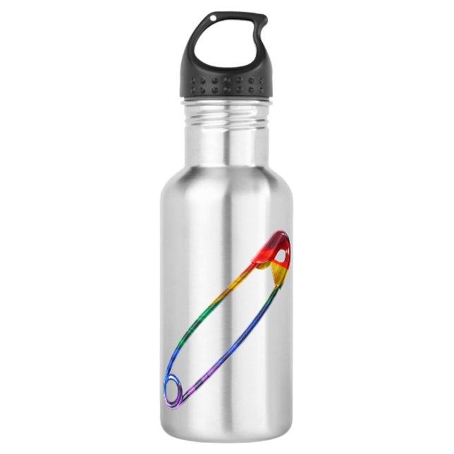 Safe-ty Pin 532 Ml Water Bottle (Front)