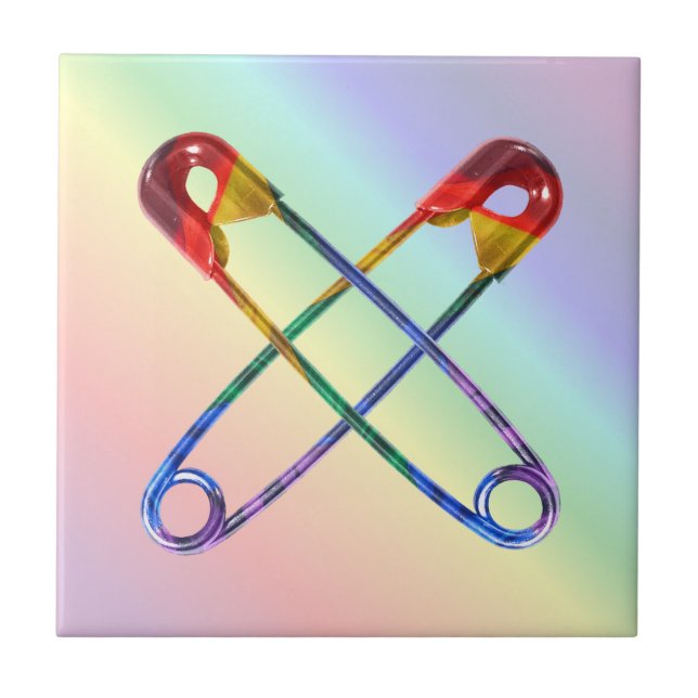 Safe-ty Pin Ceramic Tile (Front)