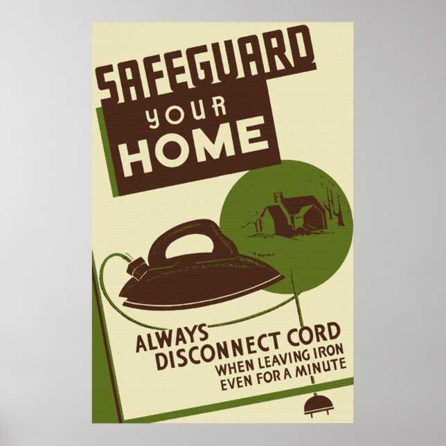 Safeguard Your Home Poster (Front)