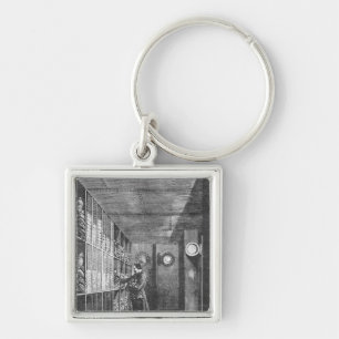 Safes at the Bank of France in Paris, 1897 Key Ring