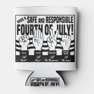 Safety 4th Parody Can Cooler