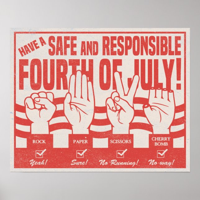 Safety 4th Parody Poster (Front)