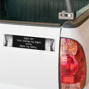 Safety Angels Bumper Sticker
